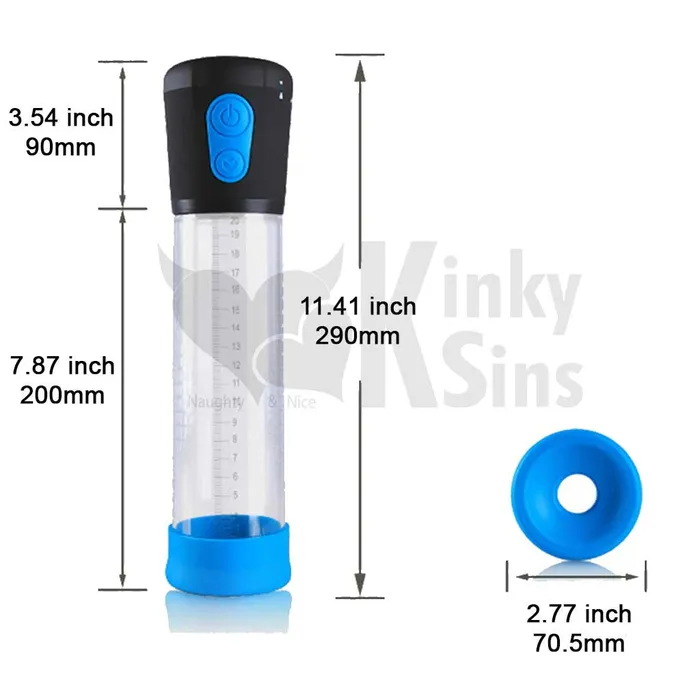 FREE SHIPPING Male Sex Toys | Astonishing Automatic Suction Penis Pump and Enlarger
