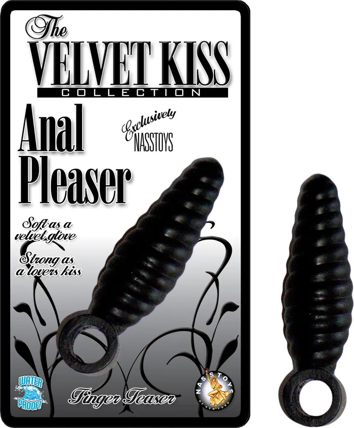 Anal | The Velvet Kiss Collection Anal Pleaser - Black - Nasstoys