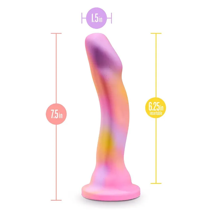 Avant Sun's Out Platinum Cured Silicone Dildo 7.5 Inch | Avant Anal