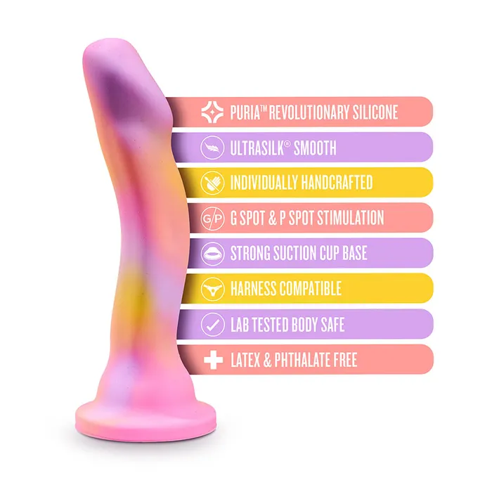 Avant Sun's Out Platinum Cured Silicone Dildo 7.5 Inch | Avant Anal