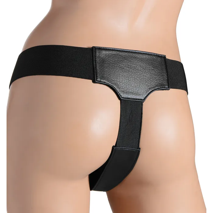 Bella Velvet Lined Elastic Strap On Harness | XR Brands Female Sex Toys