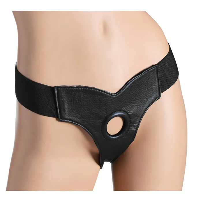Bella Velvet Lined Elastic Strap On Harness | XR Brands Female Sex Toys