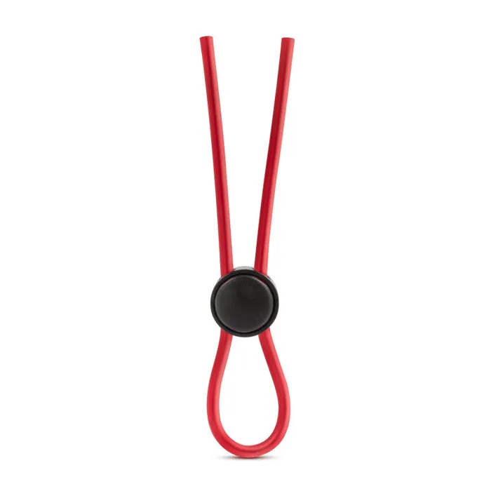 Blush Novelties Male Sex Toys | Stay  - Silicone Loop  Ring - Red