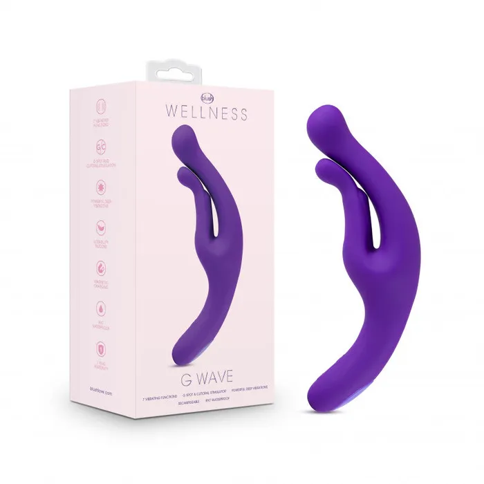 Blush Novelties Vibrators Wellness G Wave Vibrator Purple