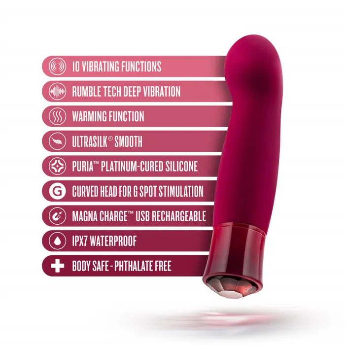 Blush Vibrators | Oh My Gem - Classy - Garnet - Fuchsia
