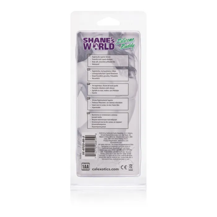 CalExotics Shane's World Silicone Buddy - Purple | Vibrators CalExotics Shane's World Silicone Buddy - Purple | Vibrators