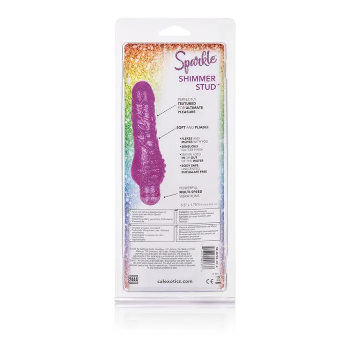 CalExotics Sparkle Shimmer Stud - Purple | Vibrators CalExotics Sparkle Shimmer Stud - Purple | Vibrators