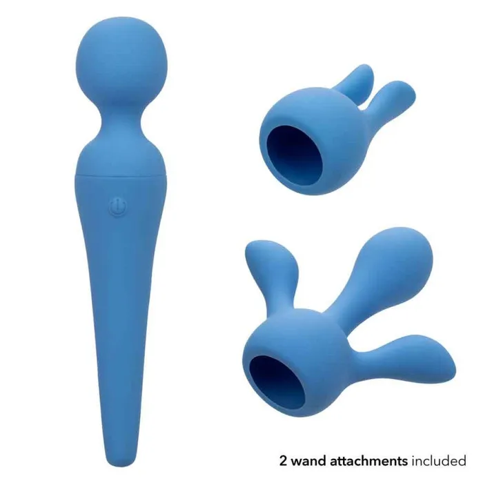 CalExotics Vibrators | Couture Collection Body Wand Kit - Blue CalExotics Vibrators | Couture Collection Body Wand Kit - Blue