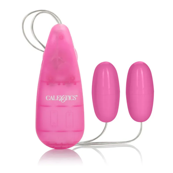 CalExotics Vibrators | Pocket Exotics Vibrating Double Pink Passion Bullets - Pink CalExotics Vibrators | Pocket Exotics Vibrating Double Pink Passion Bullets - Pink