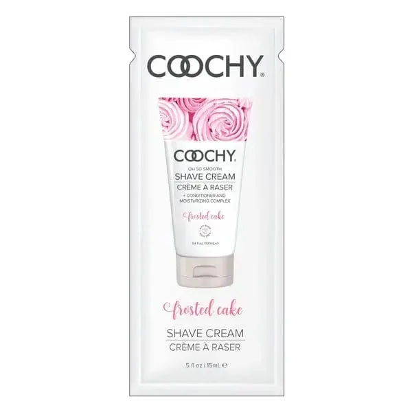 Coochy Vibrators Coochy Shave Cream Frosted Cake 05 Oz