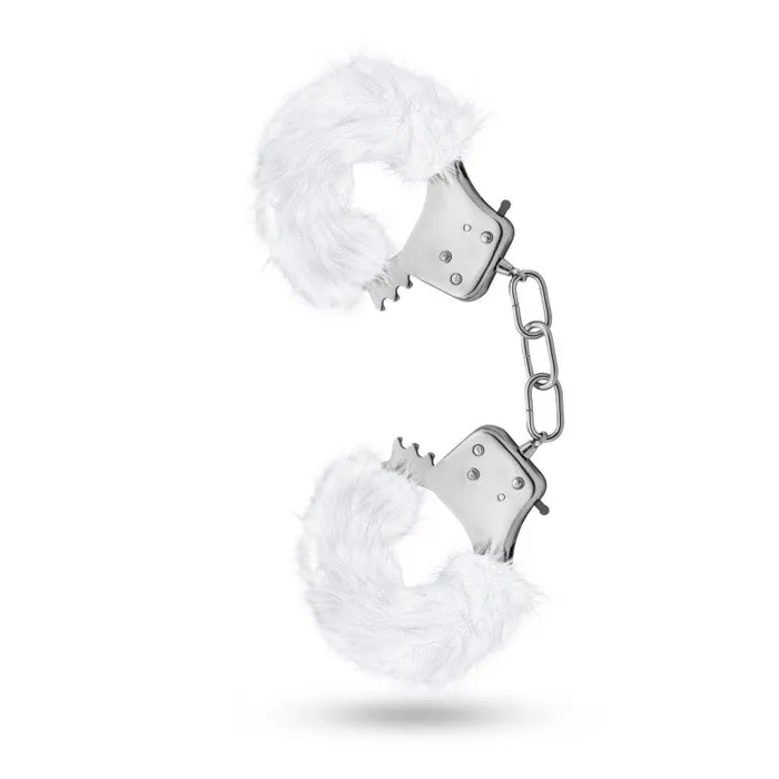 Couples | Blush Novelties Temptasia - Plush Fur Cuffs - White Couples | Blush Novelties Temptasia - Plush Fur Cuffs - White