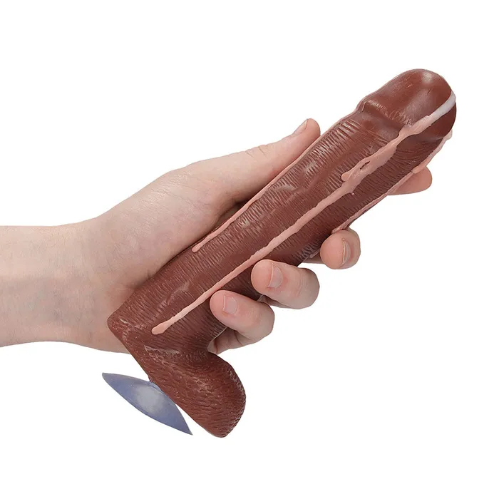 Dildos | Shots Toys Dicky Soap With Balls Cum Covered Flesh Brown