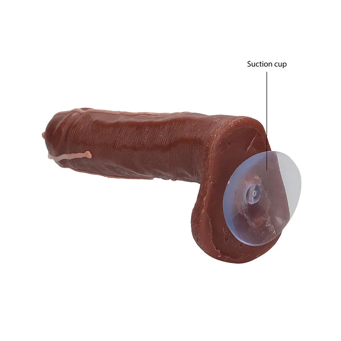 Dildos | Shots Toys Dicky Soap With Balls Cum Covered Flesh Brown