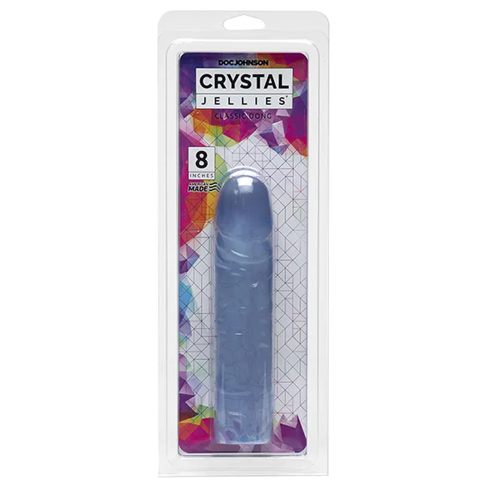 Doc Johnson Dildos | Crystal Jellies 8 Inch Dong Clear Doc Johnson Dildos | Crystal Jellies 8 Inch Dong Clear
