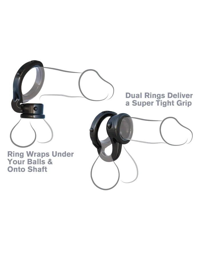 Fantasy C-ringz Ironman Duo Ring | Pipedream Products Male Sex Toys