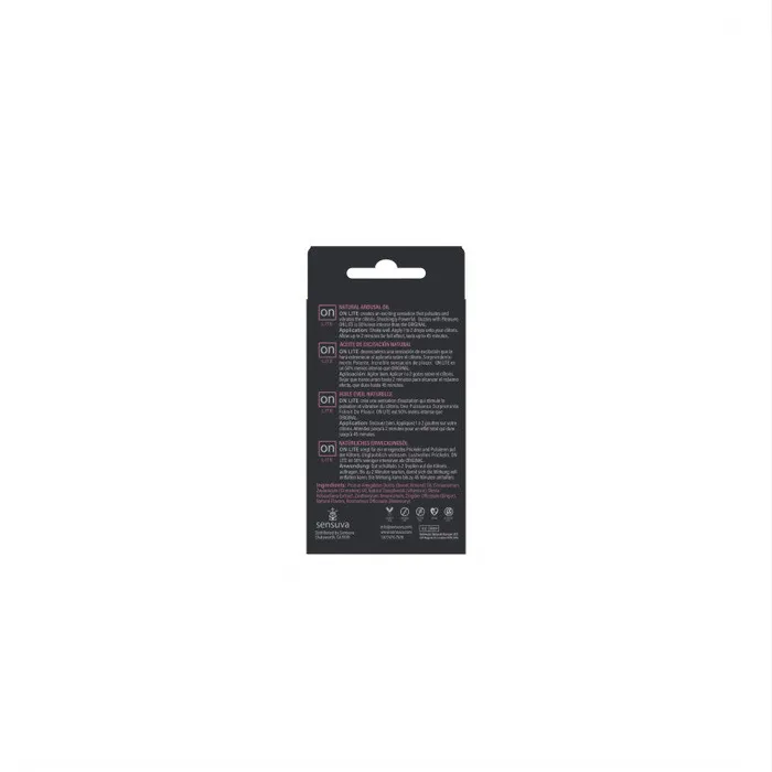 Female Sex Toys | Sensuva On Lite Arousal Oil - Medium Box - 0.17