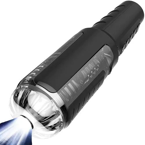 GAWK3000 Male Sex Toys | Solo Portable Vagina Pocket Oral Deep Throat Stroker Cup With Orgasm