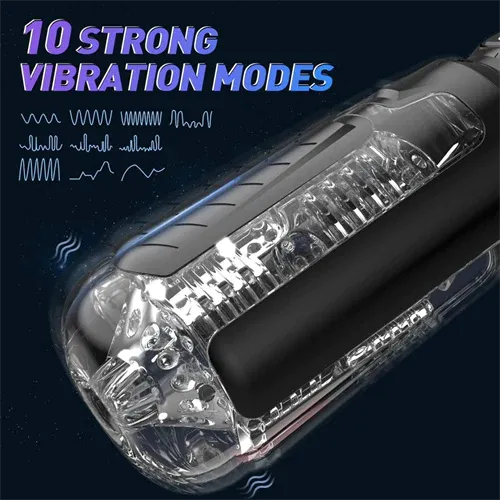GAWK3000 Male Sex Toys | Solo Portable Vagina Pocket Oral Deep Throat Stroker Cup With Orgasm