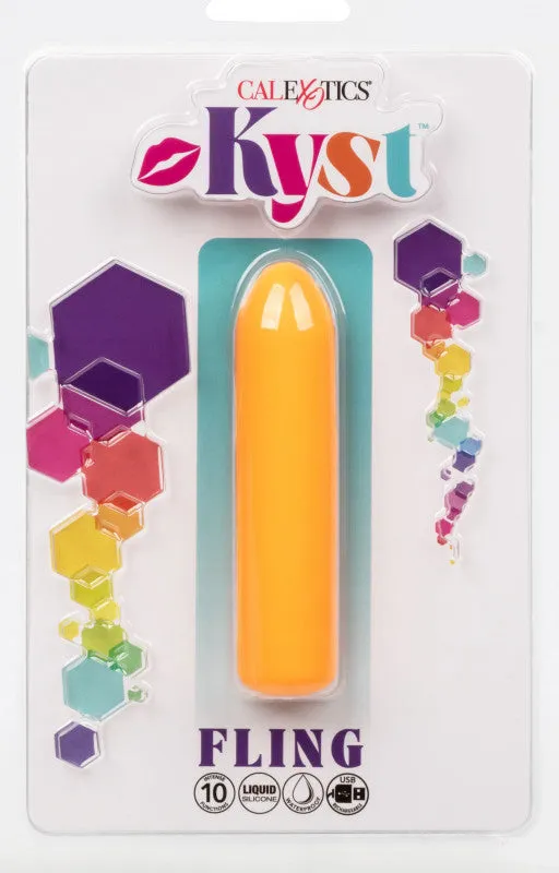 Kyst Fling - Orange | CalExotics Vibrators Kyst Fling - Orange | CalExotics Vibrators