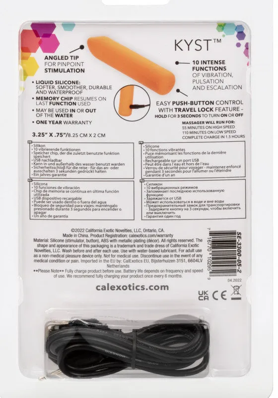 Kyst Fling - Orange | CalExotics Vibrators Kyst Fling - Orange | CalExotics Vibrators
