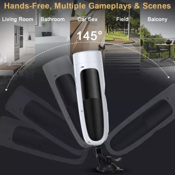 Laphwing Anastasia Automatic Male Masturbator With 10 Thrusting & Rotating Modes - Laphwing | Male Sex Toys
