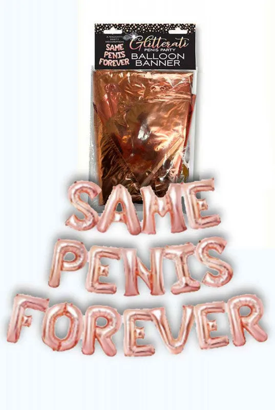Little Genie Glitterati Same Balloon Banner - Pink | Vibrators Little Genie Glitterati Same Balloon Banner - Pink | Vibrators