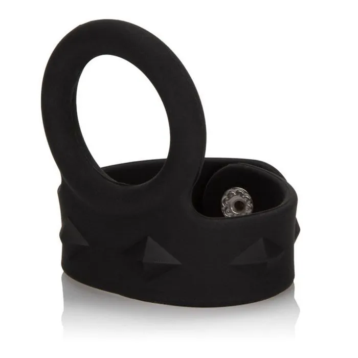 Male Sex Toys | CalExotics Medium Weighted C-Ring Ball Stretcher Male Sex Toys | CalExotics Medium Weighted C-Ring Ball Stretcher