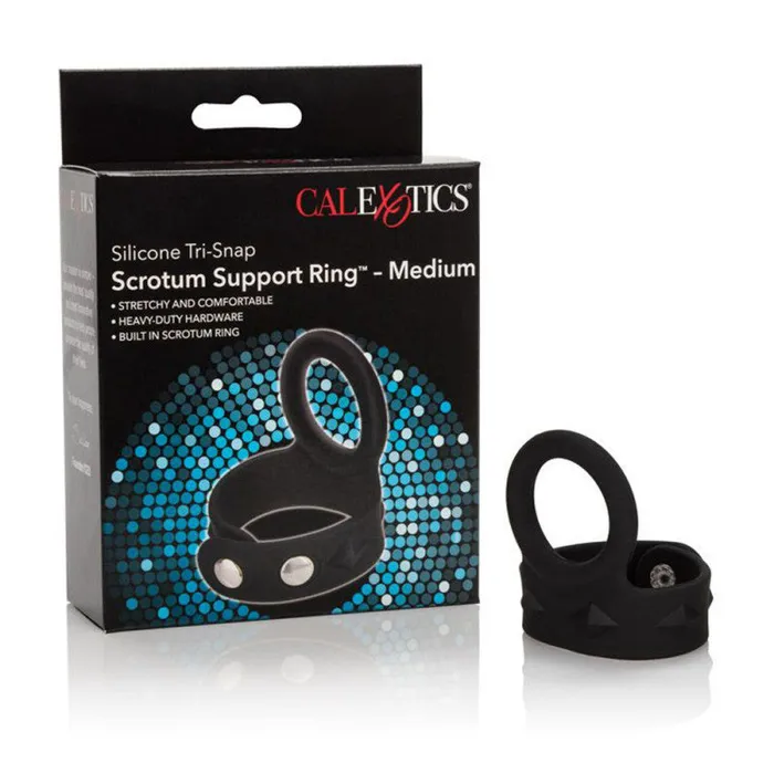 Male Sex Toys | CalExotics Medium Weighted C-Ring Ball Stretcher Male Sex Toys | CalExotics Medium Weighted C-Ring Ball Stretcher