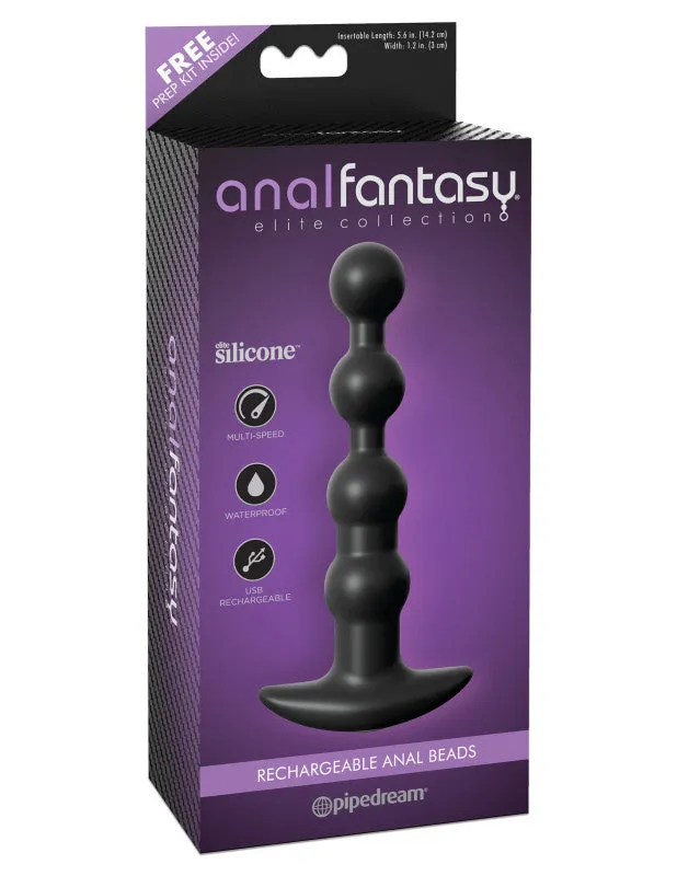 Male Sex Toys Pipedream Anal Fantasy Elite Rechargeable Anal Beads