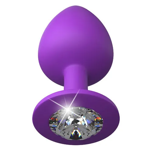 Male Sex Toys | Pipedream Products Her Fantasy Collection Her Little Gem Large Silicone Anal Plug - Purple