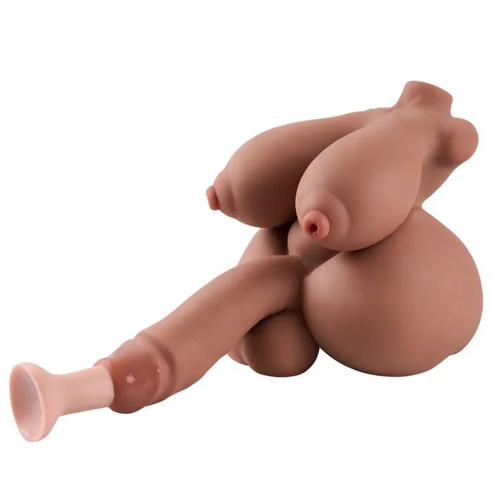 Male Sex Toys | Robin: Futa Sex Doll with Fuckable Tits and Penetrated Penis 5 Tunnels Torso Sex Doll - MRLSEXDOLL.UK