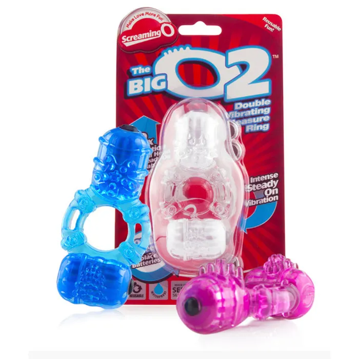 Male Sex Toys | Screaming O The Big O2 Vibrating Cock Ring - Screaming O