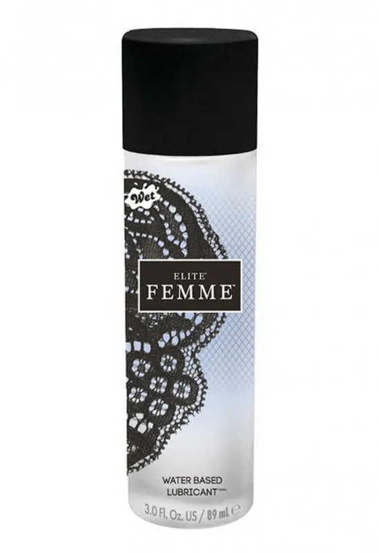 Male Sex Toys Wet Elite Femme Water Based 30 floz 89ml Wet