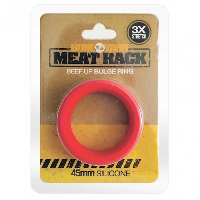 Meat Rack Ring - Red | Rascal - Boneyard Male Sex Toys Meat Rack Ring - Red | Rascal - Boneyard Male Sex Toys
