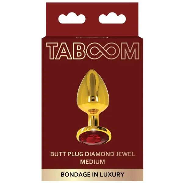 My Amazing Fantasy Male Sex Toys | Butt Plug With Diamond Jewel M