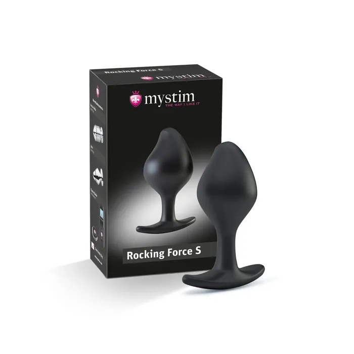 MyStim Anal | MyStim Rocking Force Small EStim Butt Plug
