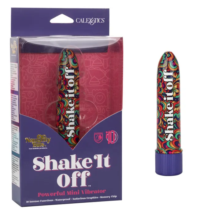 Naughty Bits Shake It Off Powerful Mini Vibrator | CalExotics Female Sex Toys Naughty Bits Shake It Off Powerful Mini Vibrator | CalExotics Female Sex Toys