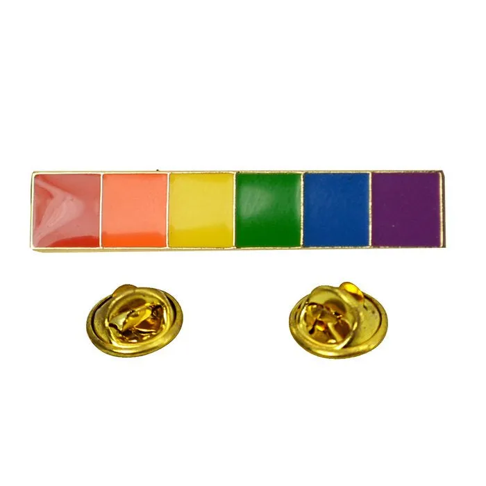 PHS INTERNATIONAL Anal | Lapel Pin Rainbow Bar