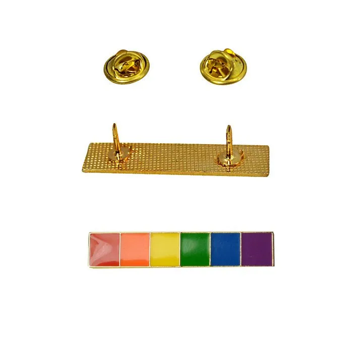 PHS INTERNATIONAL Anal | Lapel Pin Rainbow Bar