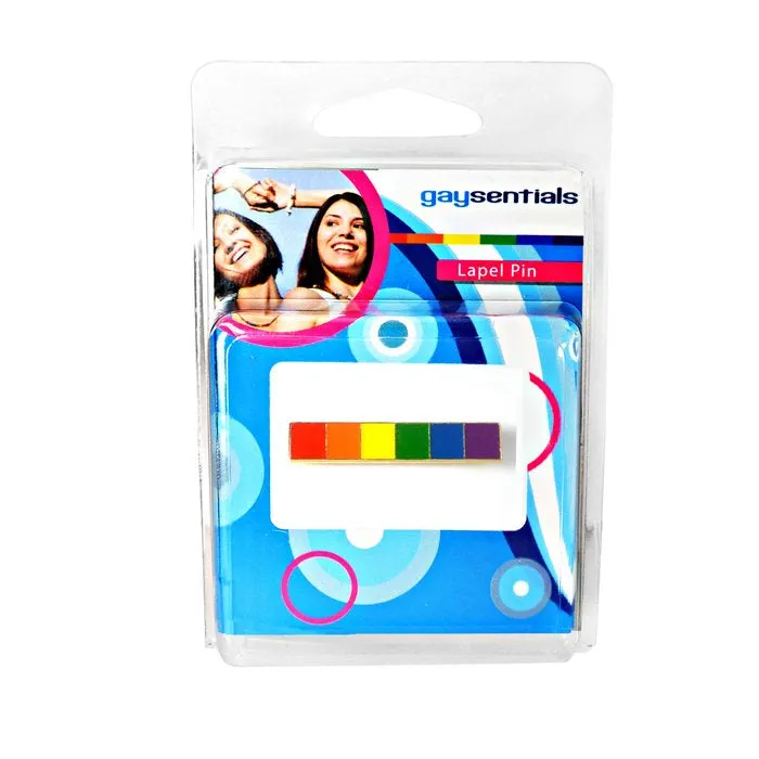 PHS INTERNATIONAL Anal | Lapel Pin Rainbow Bar