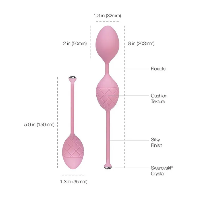 Pillow Talk Frisky Pleasure Balls | BMS Enterprises Vibrators