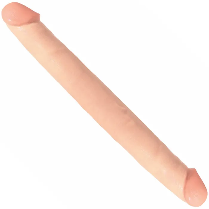 PipeDream Basix 12 Inch Double Dong Flesh Dildos