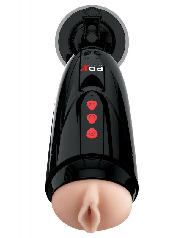 Pipedream PDX Elite Naughty Talk Stroker | Male Sex Toys