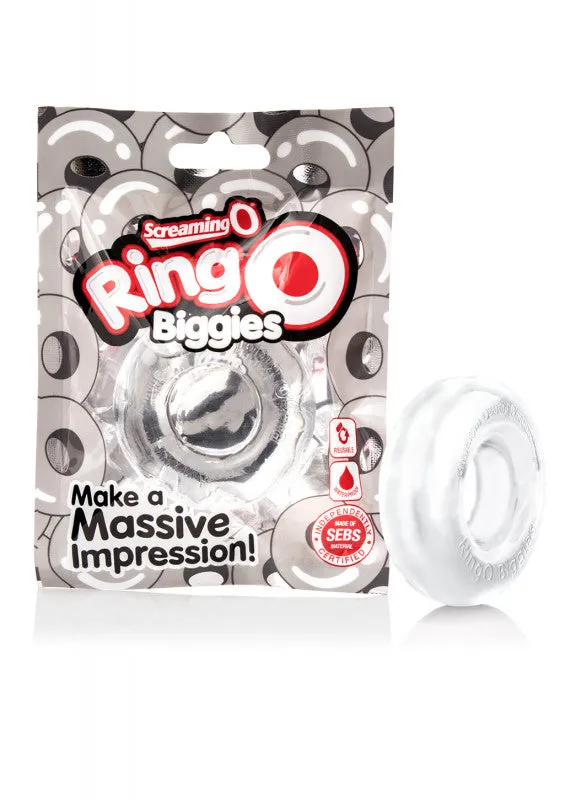 Ringo Biggies - Clear | Screaming O Dildos Ringo Biggies - Clear | Screaming O Dildos