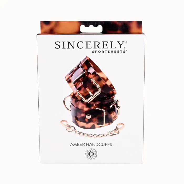 Sportsheets Vibrators | Sincerely Amber Handcuffs Sportsheets Vibrators | Sincerely Amber Handcuffs
