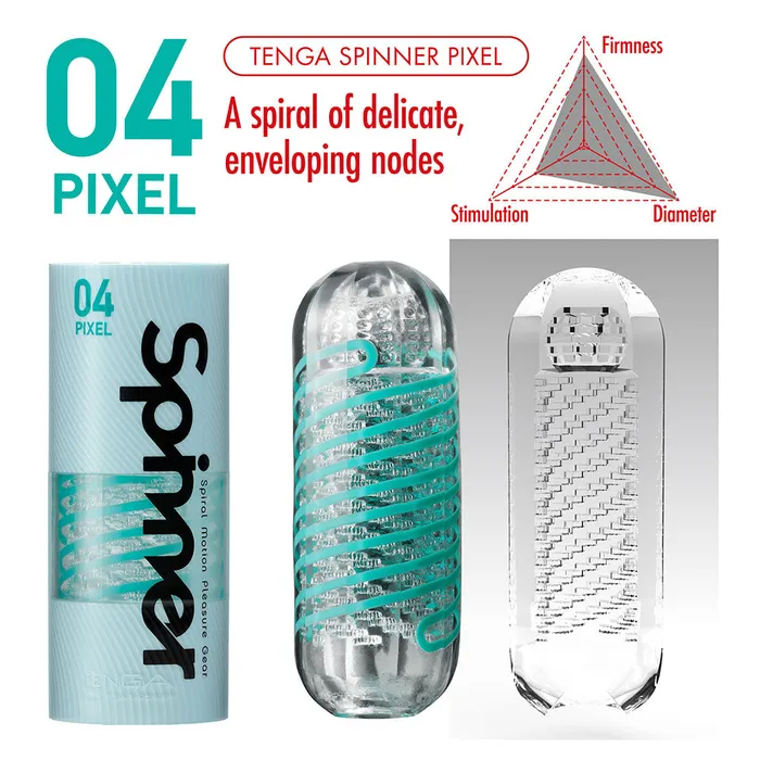 Tenga Male Sex Toys | Tenga 04 Pixel Spinner Masturbator Tenga Male Sex Toys | Tenga 04 Pixel Spinner Masturbator