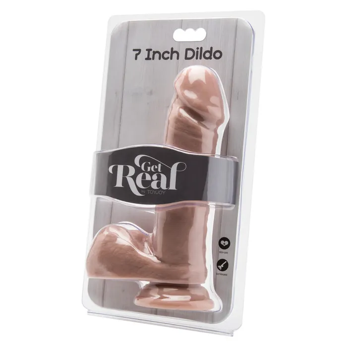 Toy Joy Sex Toys ToyJoy Get Real 7 Inch Dong With Balls Flesh Pink | Dildos Toy Joy Sex Toys ToyJoy Get Real 7 Inch Dong With Balls Flesh Pink | Dildos