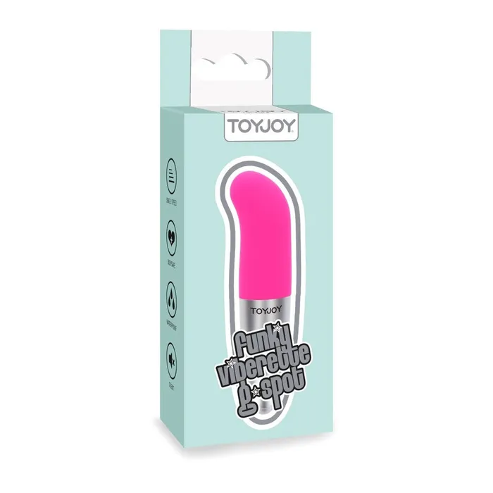 Toyjoy Funky Viberette Mini G Spot Vibrator Violet | Toy Joy Sex Toys Female Sex Toys Toyjoy Funky Viberette Mini G Spot Vibrator Violet | Toy Joy Sex Toys Female Sex Toys
