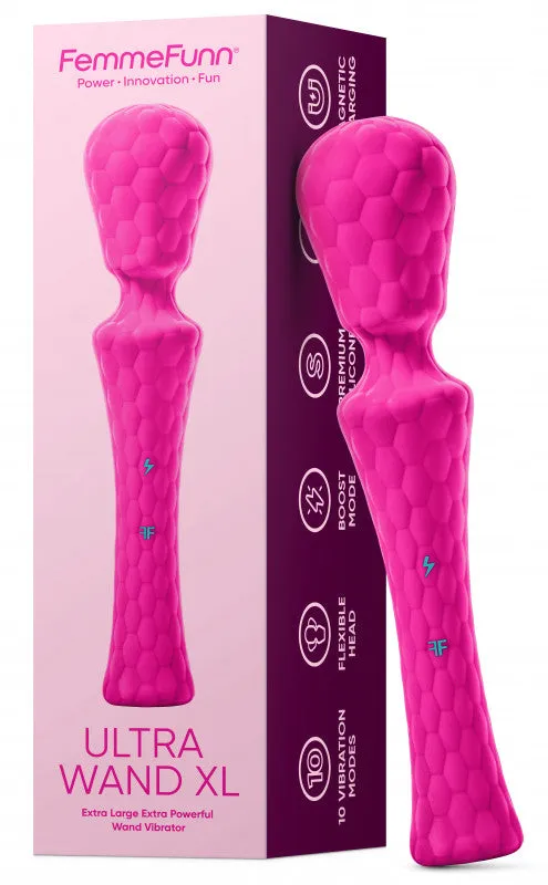 Ultra Wand XL Pink Femme Funn Vibrators