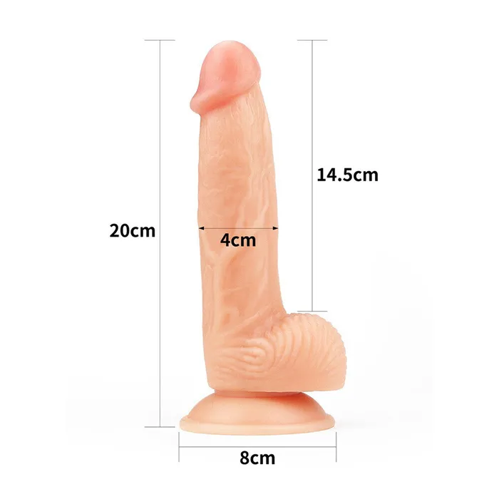 Various Toy Brands Dildos | Lovetoy 8 Inch The Ultra Soft Dude Dildo Various Toy Brands Dildos | Lovetoy 8 Inch The Ultra Soft Dude Dildo